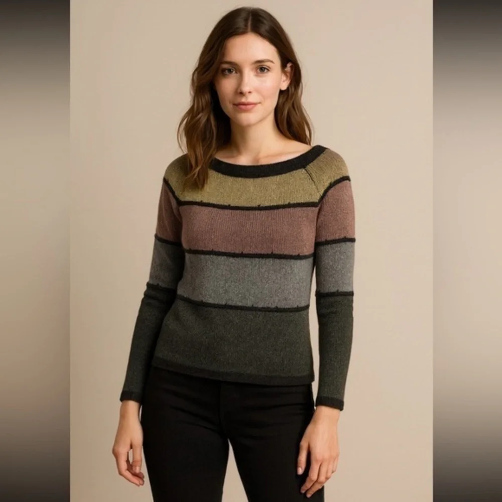 Urban outfitters Cooperative wool blend Striped Knit Sweater – Size M